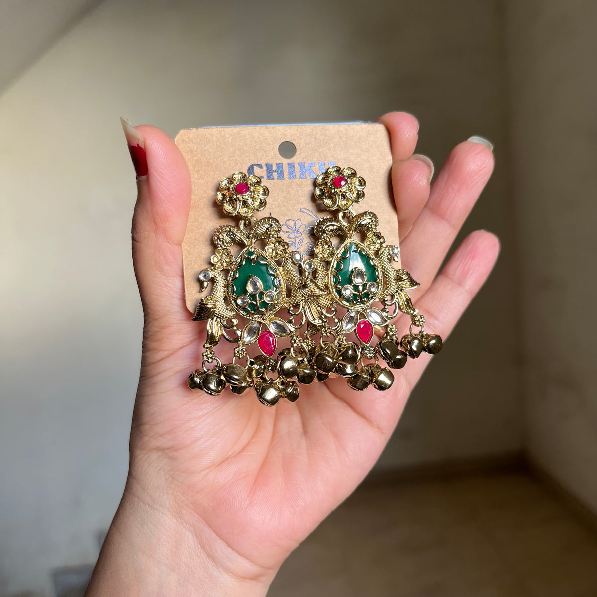 Maharani Kashmiri Jhumka