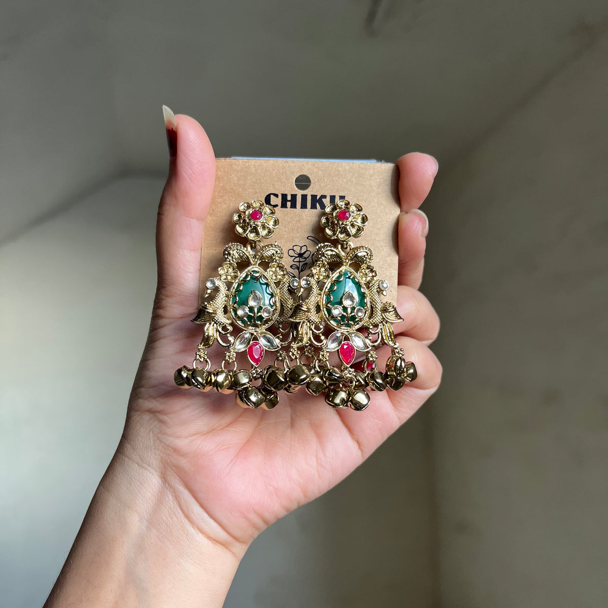 Maharani Kashmiri Jhumka